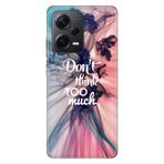 Senada Xiaomi Redmi Note 12 Pro 5G İle Uyumlu Kılıf Silikon Desenli Resimli Kapak Too Much