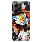 Senada Xiaomi Redmi Note 12 Pro 5G İle Uyumlu Kılıf Silikon Tioserisi Anime War