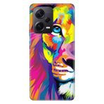 Senada Xiaomi Redmi Note 12 Pro 5G İle Uyumlu Kılıf Silikon Tioserisi Aslan Sanat