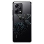 Senada Xiaomi Redmi Note 12 Pro 5G İle Uyumlu Kılıf Silikon Tioserisi Boynuzlu Geyik