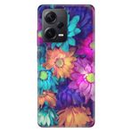 Senada Xiaomi Redmi Note 12 Pro 5G İle Uyumlu Kılıf Silikon Tioserisi Çiçek Portre