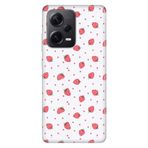 Senada Xiaomi Redmi Note 12 Pro 5G İle Uyumlu Kılıf Silikon Tioserisi Çilek