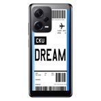 Senada Xiaomi Redmi Note 12 Pro 5G İle Uyumlu Kılıf Silikon Tioserisi Dream Uçak Bileti