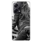 Senada Xiaomi Redmi Note 12 Pro 5G İle Uyumlu Kılıf Silikon Tioserisi Harleymoto Girl