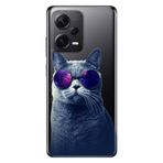 Senada Xiaomi Redmi Note 12 Pro 5G İle Uyumlu Kılıf Silikon Tioserisi Hii Cat