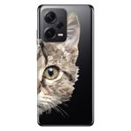 Senada Xiaomi Redmi Note 12 Pro 5G İle Uyumlu Kılıf Silikon Tioserisi Kedi Prisma