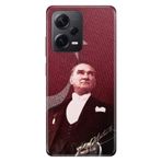 Senada Xiaomi Redmi Note 12 Pro 5G İle Uyumlu Kılıf Silikon Tioserisi M.K Atatürk