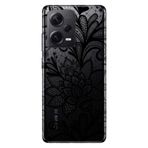 Senada Xiaomi Redmi Note 12 Pro 5G İle Uyumlu Kılıf Silikon Tioserisi Mandala Gül