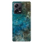 Senada Xiaomi Redmi Note 12 Pro 5G İle Uyumlu Kılıf Silikon Tioserisi Mavi Mermer