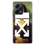 Senada Xiaomi Redmi Note 12 Pro 5G İle Uyumlu Kılıf Silikon Tioserisi Mona.Lisa Vintage