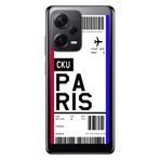 Senada Xiaomi Redmi Note 12 Pro 5G İle Uyumlu Kılıf Silikon Tioserisi Paris Uçak Bileti