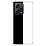 Senada Xiaomi Redmi Note 12 Pro 5G İle Uyumlu Kılıf Silikon Tioserisi Siyah Beyaz Feda