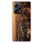 Senada Xiaomi Redmi Note 12 Pro 5G İle Uyumlu Kılıf Silikon Tioserisi Sunset Istanbul