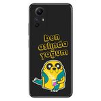 Senada Xiaomi Redmi Note 12s ile Uyumlu Kılıf Desenli Baskılı Silikon Ben Aslında Yoğum