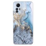 Senada Xiaomi Redmi Note 12S İle Uyumlu Kılıf Kamera Korumalı Silikon Desenli Resimli Kapak Antic Marble