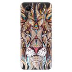 Senada Xiaomi Redmi Note 12S İle Uyumlu Kılıf Kamera Korumalı Silikon Desenli Resimli Kapak Aslan Mandala