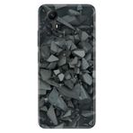 Senada Xiaomi Redmi Note 12S İle Uyumlu Kılıf Kamera Korumalı Silikon Desenli Resimli Kapak Broken