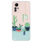 Senada Xiaomi Redmi Note 12S İle Uyumlu Kılıf Kamera Korumalı Silikon Desenli Resimli Kapak Cactus Co