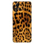 Senada Xiaomi Redmi Note 12S İle Uyumlu Kılıf Kamera Korumalı Silikon Desenli Resimli Kapak Leopar Kürk