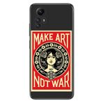 Senada Xiaomi Redmi Note 12S İle Uyumlu Kılıf Kamera Korumalı Silikon Desenli Resimli Kapak Make Art