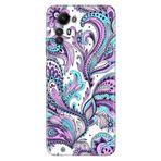 Senada Xiaomi Redmi Note 12S İle Uyumlu Kılıf Kamera Korumalı Silikon Desenli Resimli Kapak Mavi Mandala