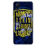 Senada Xiaomi Redmi Note 12S İle Uyumlu Kılıf Kamera Korumalı Silikon Desenli Resimli Kapak Rengi Sarı Lacivert
