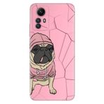 Senada Xiaomi Redmi Note 12S İle Uyumlu Kılıf Kamera Korumalı Silikon Desenli Resimli Kapak Süslü Tarz Pug