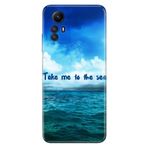 Senada Xiaomi Redmi Note 12S İle Uyumlu Kılıf Kamera Korumalı Silikon Desenli Resimli Kapak Take Me