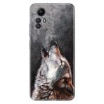 Senada Xiaomi Redmi Note 12S İle Uyumlu Kılıf Kamera Korumalı Silikon Desenli Resimli Kapak Vahşi Kurt