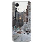 Senada Xiaomi Redmi Note 12S İle Uyumlu Kılıf Kamera Korumalı Silikon Desenli Resimli Kapak Winter New York