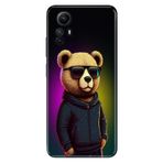 Senada Xiaomi Redmi Note 12s ile Uyumlu Kılıf Resimli Desenli Silikon Cool Teddy