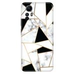 Senada Xiaomi Redmi Note 12s ile Uyumlu Kılıf Resimli Desenli Silikon İtalyan Mermer