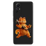 Senada Xiaomi Redmi Note 12s ile Uyumlu Kılıf Resimli Desenli Silikon KarakterGarfield