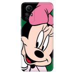 Senada Xiaomi Redmi Note 12s ile Uyumlu Kılıf Resimli Desenli Silikon Minnie Smile