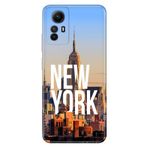 Senada Xiaomi Redmi Note 12s ile Uyumlu Kılıf Resimli Desenli Silikon New York