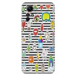 Senada Xiaomi Redmi Note 12s ile Uyumlu Kılıf Resimli Desenli Silikon Patches