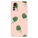 Senada Xiaomi Redmi Note 12S İle Uyumlu Kılıf Silikon Desenli Resimli Kapak Cactus