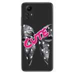 Senada Xiaomi Redmi Note 12S İle Uyumlu Kılıf Silikon Desenli Resimli Kapak Cute Kurdele