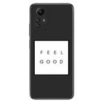 Senada Xiaomi Redmi Note 12S İle Uyumlu Kılıf Silikon Desenli Resimli Kapak Feel Good