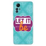 Senada Xiaomi Redmi Note 12S İle Uyumlu Kılıf Silikon Desenli Resimli Kapak Let İt Be