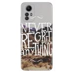 Senada Xiaomi Redmi Note 12S İle Uyumlu Kılıf Silikon Desenli Resimli Kapak Never
