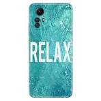 Senada Xiaomi Redmi Note 12S İle Uyumlu Kılıf Silikon Desenli Resimli Kapak Relax Mermer