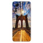 Senada Xiaomi Redmi Note 12S İle Uyumlu Kılıf Silikon Desenli Resimli Kapak Walking Bridge