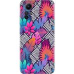 Senada Xiaomi Redmi Note 12S Kılıf Desenli Baskılı Tpu Rubber Kapak Botanik - 001-Renkli