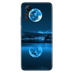Senada Xiaomi Redmi Note 12S Uyumlu İle Uyumlu Kılıf Kamera Korumalı Silikon Desenli Resimli Kapak Dolunay Deniz