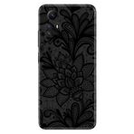 Senada Xiaomi Redmi Note 12S Uyumlu İle Uyumlu Kılıf Kamera Korumalı Silikon Desenli Resimli Kapak Mandala Gül