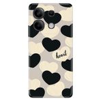 Senada Xiaomi Redmi Note 13 4G ile Uyumlu Kılıf Resimli Desenli Silikon Heart