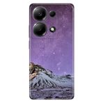 Senada Xiaomi Redmi Note 13 4G İle Uyumlu Kılıf Temalı Silikon Desenli Parlak Manzara