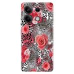 Senada Xiaomi Redmi Note 13 5g ile Uyumlu Kılıf Resimli Desenli Silikon Leopare