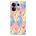 Senada Xiaomi Redmi Note 13 5g ile Uyumlu Kılıf Resimli Desenli Silikon Unicorns